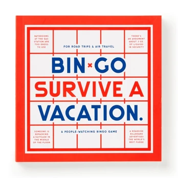 Bin-Go Survive a Vacation Bingo Book