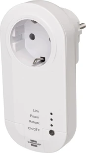 Brennenstuhl Wifi socket, switchable socket (white) kaina