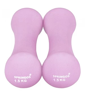 Springos FA1039 HANTLE NEOPRENOWE 2 X 1,5 KG