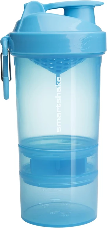 SmartShake Original 2go 600ml + 2 talpos (Blue)