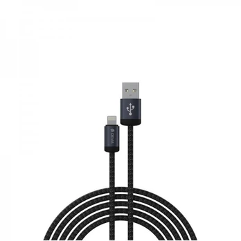 Devia cable Gracious EC650 USB - USB-C 1,0 m 2,4A juodas