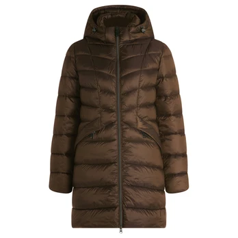 Lengvas paltas moterims, Ruda, Quilted Jacket
