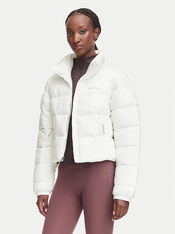 Columbia Žieminė striukė Puffect™ III Cropped 2171241 Balta Regular Fit
