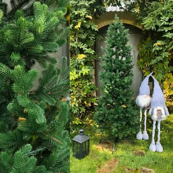 PE Christmas medžio Traditional Slim 180 cm žalias