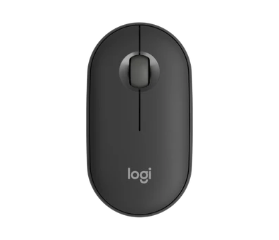 Logitech Pebble 2 M350s Belaidė pelė, RF Wireless + Bluetooth, 4000 DPI, Tonal Graphite