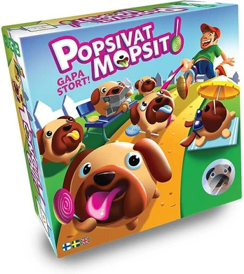 Lautapelitfi Popsivat Mopsit! lastenpeli
