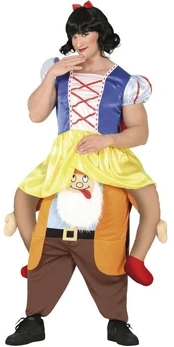 Fiesta Princesės piggy back kostiumas