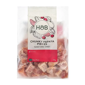 HOLLAND & BARRETT stambūs papajos gabaliukai, 210 g