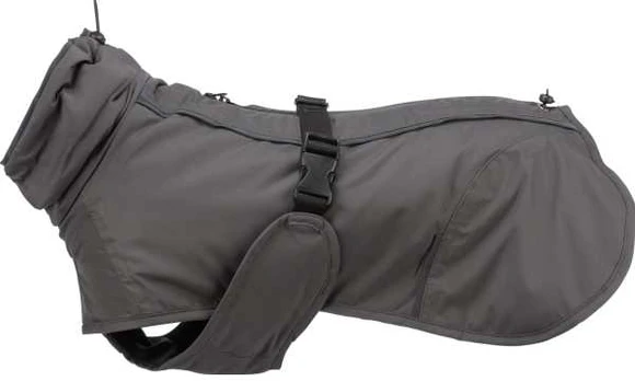 Trixie Limoux coat, L: 55 cm, stone pilkas