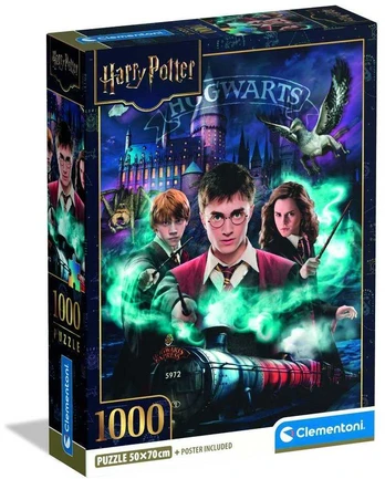 Clementoni CLE puzzle 1000 Compact HarryPotter 37047