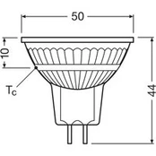 OSRAM LED reflektorius GU5.3 3,8 W 827 36° 5 vnt