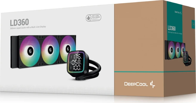 Deepcool skysčio aušintuvas, LD360, Intel, AMD