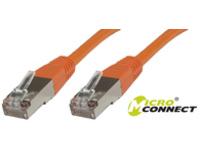 MicroConnect SSTP CAT6 7M - 7 m - Oranžinis
