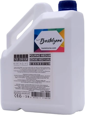 Akrilinių dažų liejimo terpė, 3l