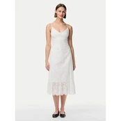 Pieces Vasarinė suknelė Vilde 17156565 Balta Regular Fit