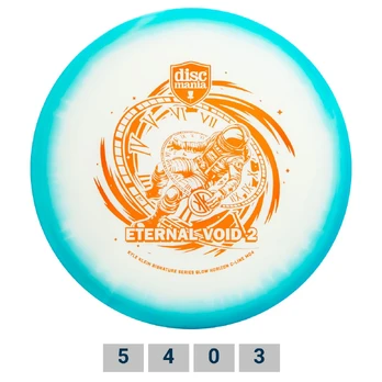 Diskgolfo diskas Midrange Driver C-LINE GLOW HORIZON MD4 Eternal Void 2