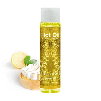 NUEI Warming Massage Gel Lemon Pie 100ml Vegan Formula