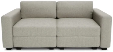 Citysofa 2 vietų modulinė sofa GRACIA - Smėlio pilka