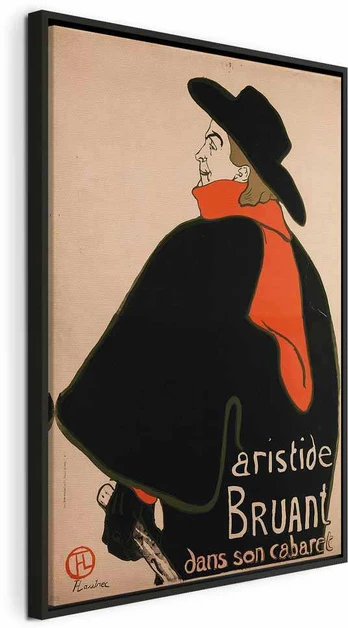 Artgeist Paveikslas - Aristide Bruant: Dans son cabaret (1 Part) Vertical