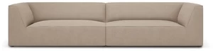 Sofa Micadoni Home Ruby, smėlio, 302 x 93 cm x 69 cm