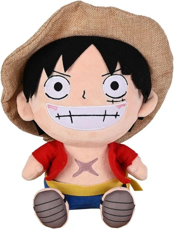 Sakami "vienas Gabalas" Pliušinė Lėlė - Monkey D. Luffy, 20 cm