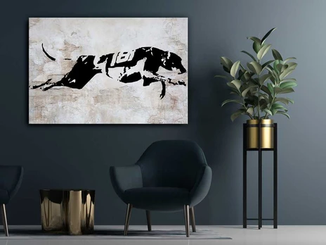 Artgeist Paveikslas - Greyhound Race (1 Part) Wide