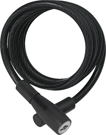 Abus 3506K/120 Juodas trosinė spyna