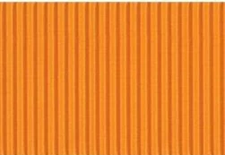 Gofruotas kartonas 50x70 cm, Folia oranžinis kaina