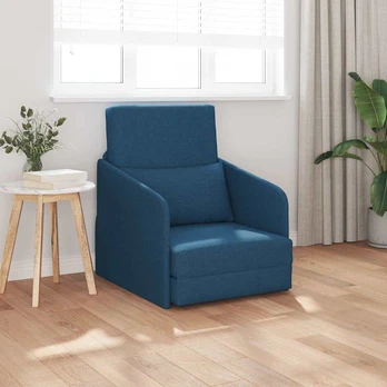 Sofa lova 60cm Mėlyna audinys