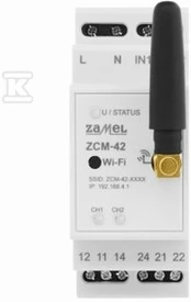 Zamel WiFi laikmatis ZCM-42 2XNO/NC 16A