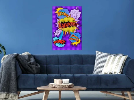 Artgeist Paveikslas - Kaboom! (1 Part) Vertical
