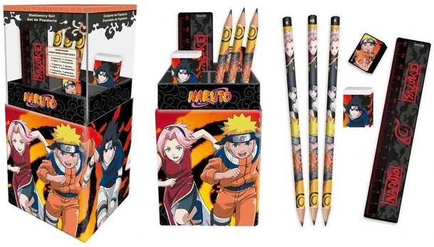 Kids Licensing Naruto Shippuden Pieštukas holders with stationery