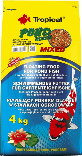 Tropical Pond sticks mix - 20liter