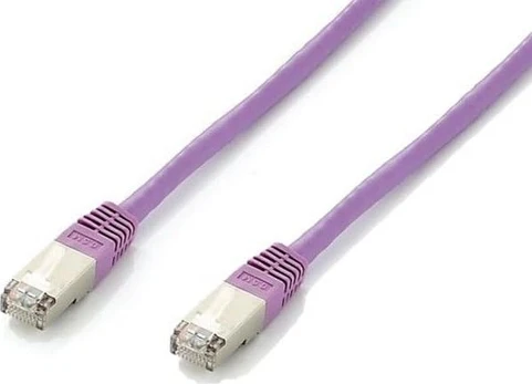 Equip Patchkabel Cat6A S/FTP 2xRJ45 20.00m lila Plat.LSZH Polybeutel
