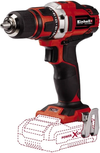 Combi drill EINHELL TE-CD 18/40 Li be akumuliatoriaus ir kroviklio 4513925