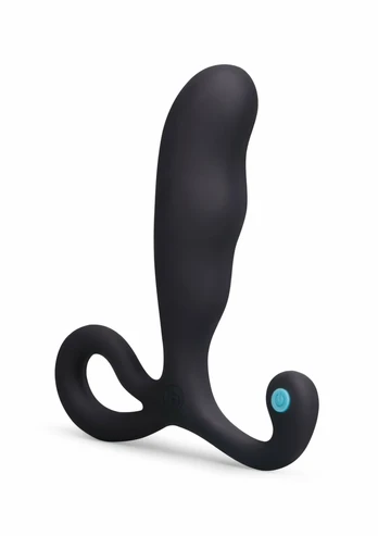 b-Vibe P-Spot Vibing Intimate Massager, 3 Speeds, 7 Patterns, Black
