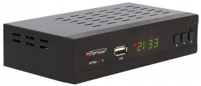 Opticum TV imtuvas DVB-T2/C imtuvas Opticum Raudona Nytrobox X H.265