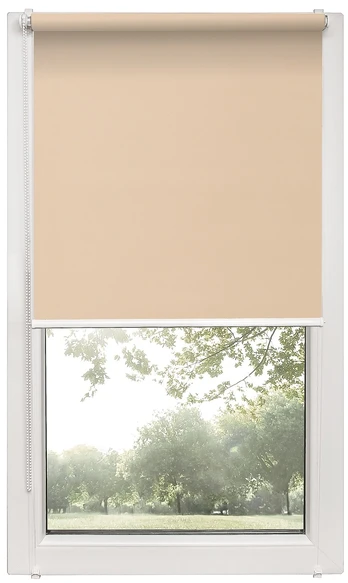 Ritininė užuolaida Karpol Mini, persikinė, 60 cm x 150 cm