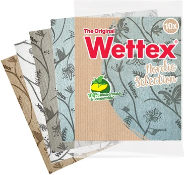 Wettex Nordic Selection, šluostės, 10 vnt./pak