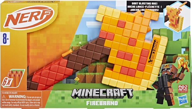 Hasbro *****NERF Minecraft wyrzutnia topór F8953 /6