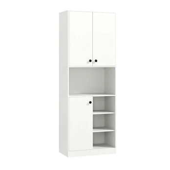 Stovinti virtuvės spintelė. Balta spintelė, 60 cm