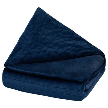 Sunkios antklodės užvalkalas GRAVITY BLANKET®, 135x200 cm (mėlyna) / 1 kg