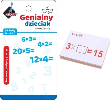 Genius kid - matematinės daugybos failai - Askato
