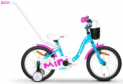 Dviratis Tabou Miss AL 18 mėlynas-pink
