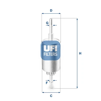 Kuro filtras UFI 31.844.00