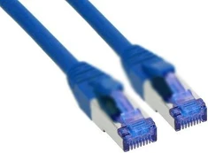 InLine Patch tinklo kabelis Cat.6A, S/FTP (PiMf), 500MHz, mėlyna, 10m (76800B) kaina