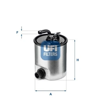 Kuro filtras UFI 24.007.00