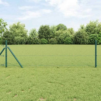 Šešiakampis aptvaras žalias 0.6x50 m plienas