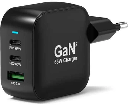 Port WALL GaN2 CHARGER USB-C & USB-A 65W