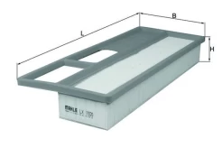 Oro filtras MAHLE LX1920 kaina